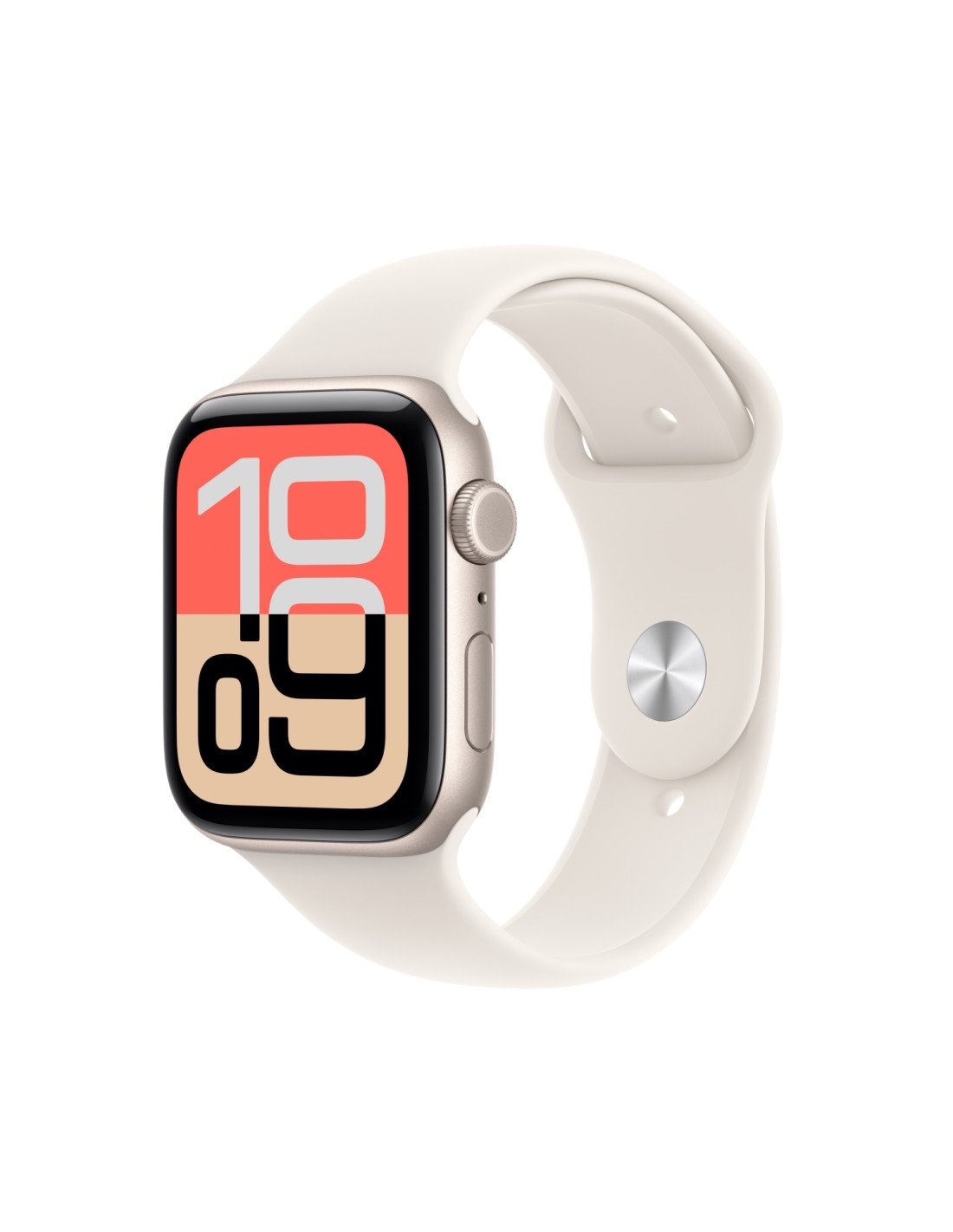 Apple Watch SE (3nd generation) OLED 44 mm Digital 368 x 448 Pixeles Pantalla táctil 5G Beige Wifi GPS (satélite)