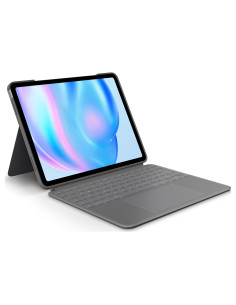 Logitech Combo Touch QWERTZ Alemán Smart Connector Gris