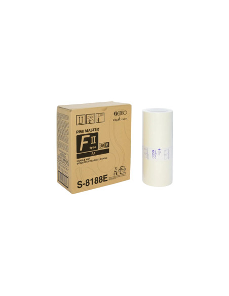 Riso S-8188E lámina transparente para impresión A4 (210×297 mm) Blanco