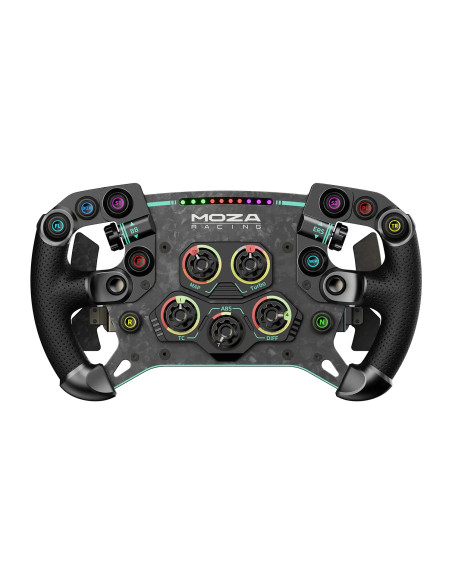 Moza Racing RS056 mando y volante Negro