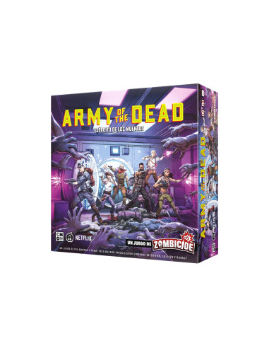 Asmodee CMATD001ES juego de tablero Army of the Dead: A Zombicide Game 90 min Juego De Cartas Interpretación de roles