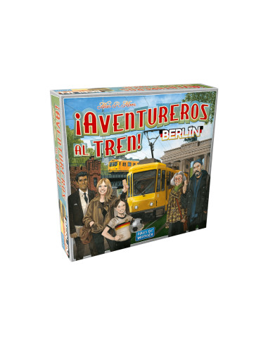 Asmodee DW720865 juego de tablero ¡Aventureros al Tren! Berlín Juego de mesa Estrategia