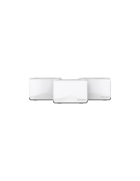 Mercusys HALO H27BE Doble banda (2,4 GHz / 5 GHz) Wi-Fi 6 (802.11ax) Blanco 3 Interno