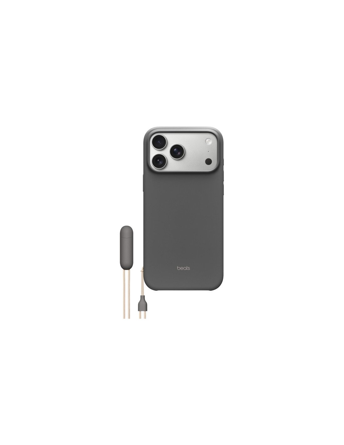 Apple MGY94LL/A funda para teléfono móvil 17,5 cm (6.9") Granito, Gris