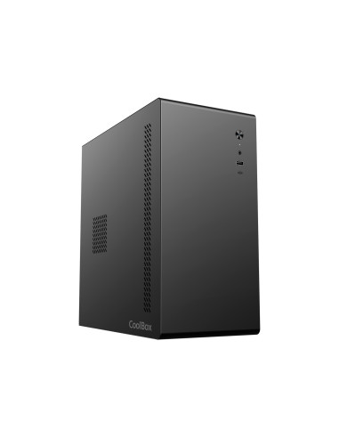 CoolBox CAJA MATX M640C USB-C 3.2 GEN1 FULLMETAL BASIC500GR 500W + 1