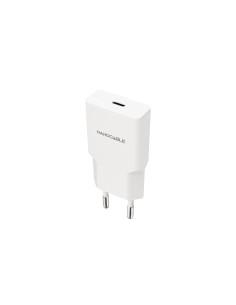 Nanocable Cargador USB-C/PD 30W, Blanco
