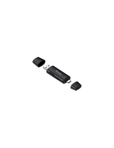 Equip 245462 lector de tarjeta USB 3.2 Gen 1 (3.1 Gen 1) Type-A/Type-C Negro