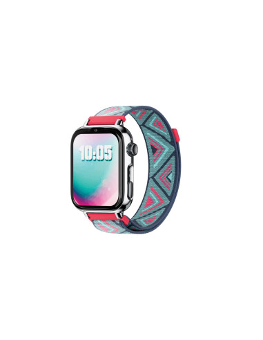 SaveFamily SaveWatch Plus 2 Reloj Inteligente para niños 4G Esfera Plata correa Tela Color Tribeca