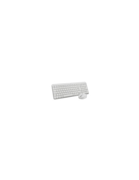 Logitech 920-013544 teclado RF Wireless + Bluetooth Español Blanco