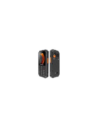 HAMMER 6 LTE 6,1 cm (2.4") Negro, Naranja Teléfono resistente
