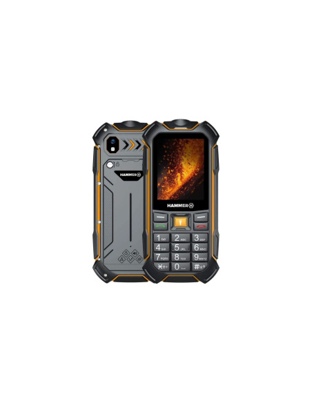 HAMMER Boost 2 Negro, Amarillo Telefono Rugerizado