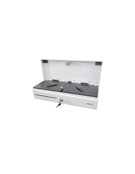 Approx APPCASH02FLIPTOPWH cajón de efectivo