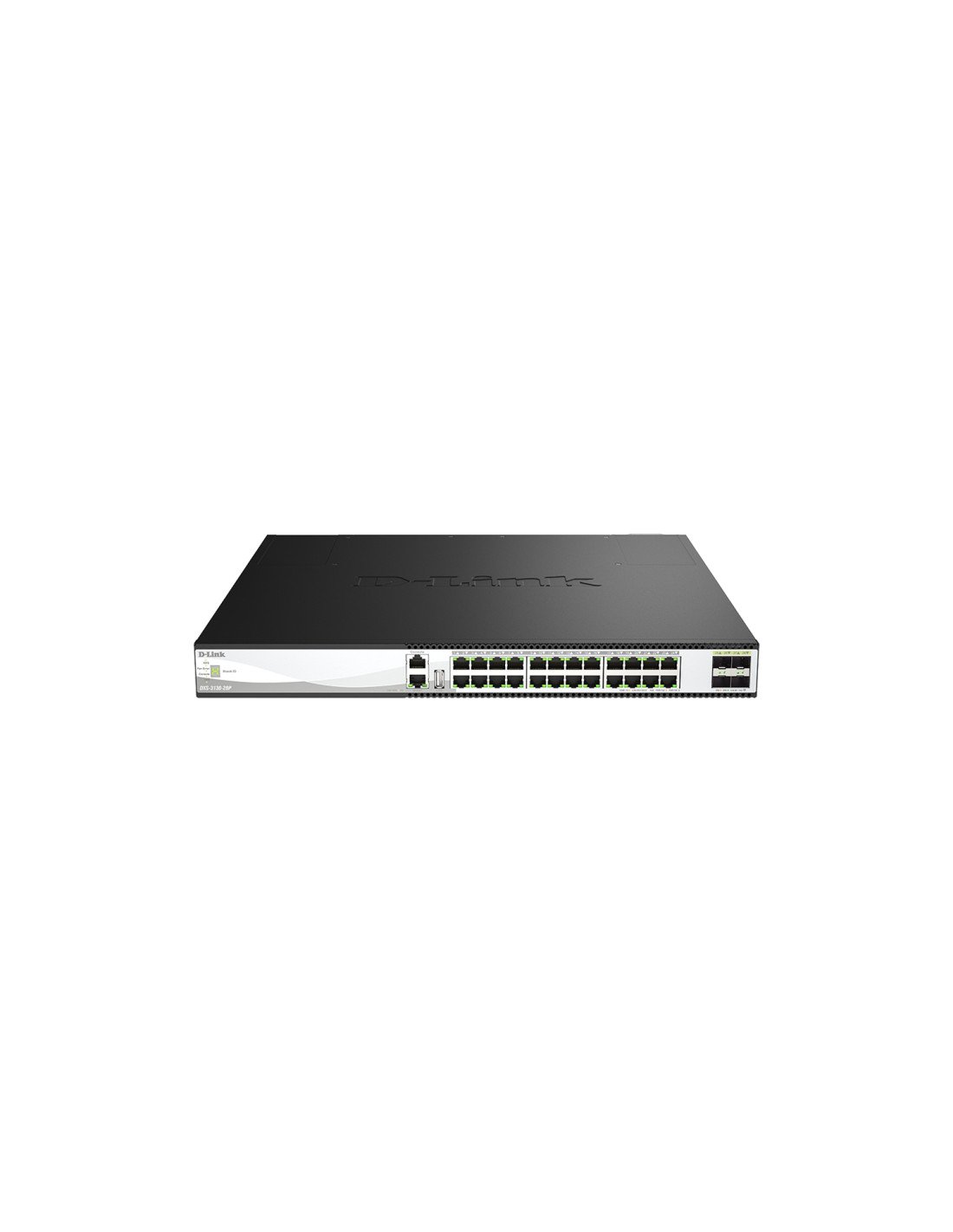 D-Link DXS-3130-28P Gestionado L3 10G Ethernet (100/1000/10000) Energía sobre Ethernet (PoE) Negro, Gris