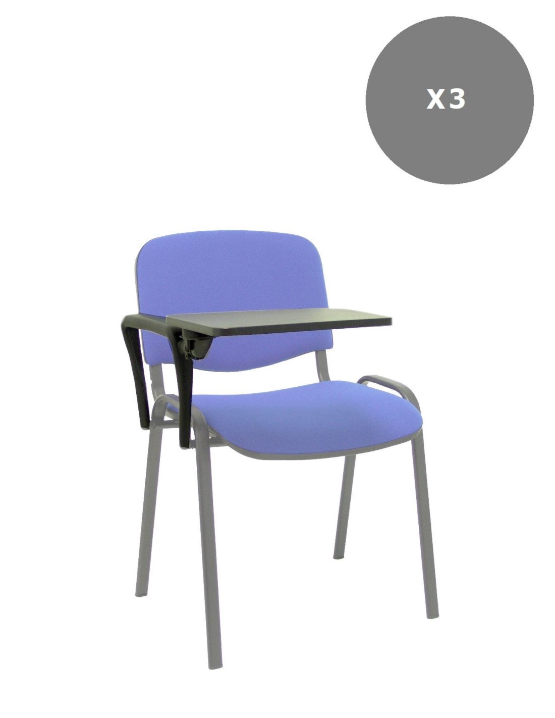 Piqueras y Crespo Kit de 3 brazos derechos + 3 palas derechas PVC