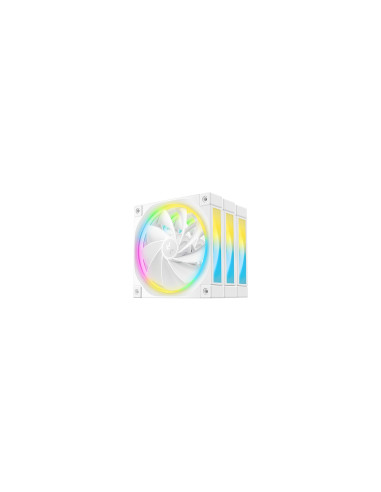 DeepCool FL12R WH-3 IN 1 Carcasa del ordenador Ventilador 12 cm Blanco 3 pieza(s)
