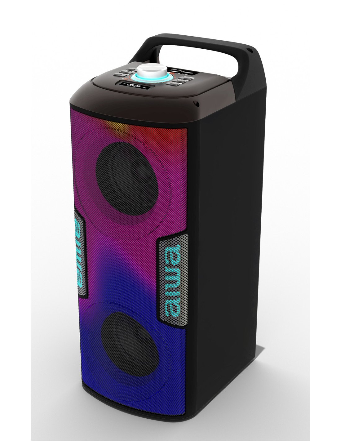 Aiwa KBTUS-100 altavoz portátil o de fiesta Altavoz portátil estéreo Negro 16 W