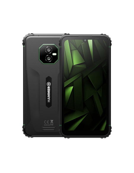 Hammer Ranger 4G 6" 8+(6)/256GB Black Green Smartphone Rugerizado