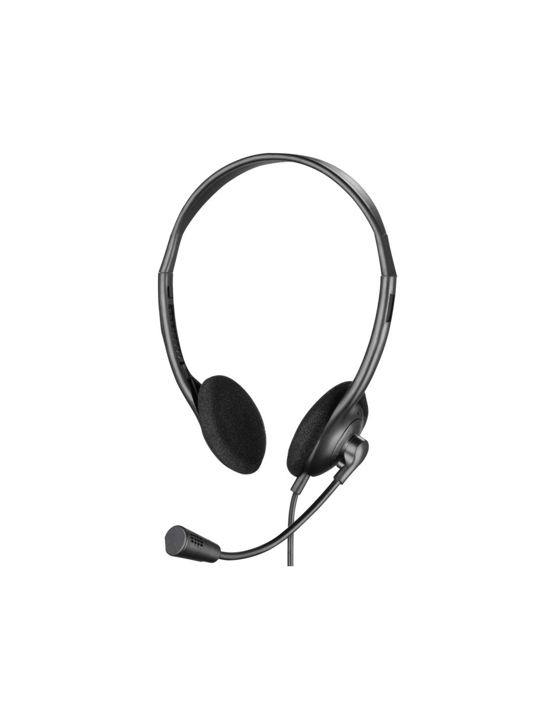 Sandberg 825-30 auricular y casco Auriculares Alámbrico Diadema Oficina/Centro de llamadas Negro