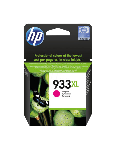 HP Cartucho de tinta original 933XL de alta capacidad magenta
