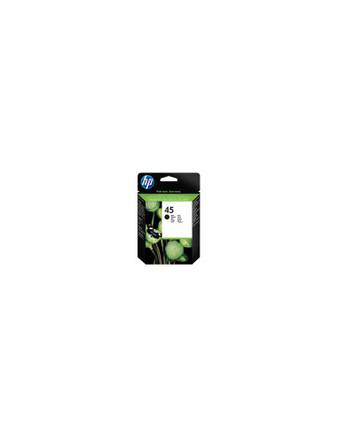 HP Cartucho de tinta original 45 grande negro