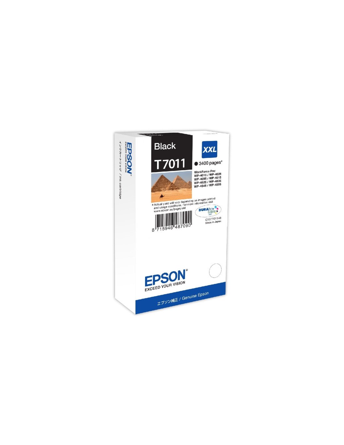 CARTUCHO EPSON T7011 NEGRO C13T70114010