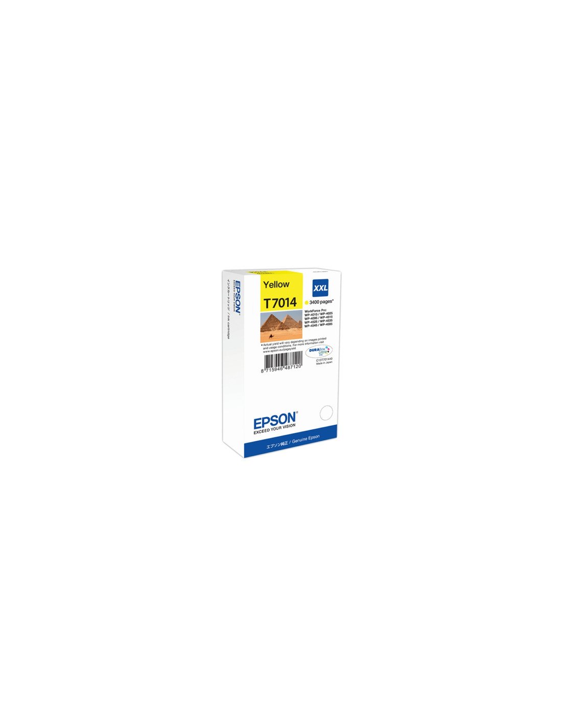 CARTUCHO EPSON T7014 AMARILLO C13T70144010