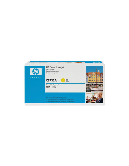 HP Cartucho de tóner original LaserJet 645A amarillo
