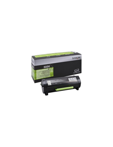 TONER LEXMARK 502H NEGRO ALTA CAPACIDAD 50F2H00