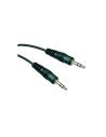 CABLE AUDIO NANO CABLE JACK3.5/M - JACK3.5/M ESTEREO 0,3M NEGRO