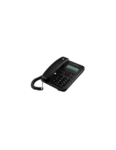 Motorola CT202 Teléfono analógico Identificador de llamadas Negro
