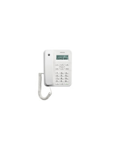 Motorola CT202 Teléfono analógico Identificador de llamadas Blanco
