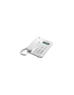 Motorola CT202 Teléfono analógico Identificador de llamadas Blanco 2