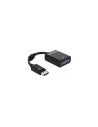 CABLE ADAPTADOR DELOCK DISPLAYPORT M A VGA H NEGRO 61848
