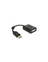ADAPTADOR DISPLAYPORT M A DVI H 0.12MT DELOCK NEGRO 61847
