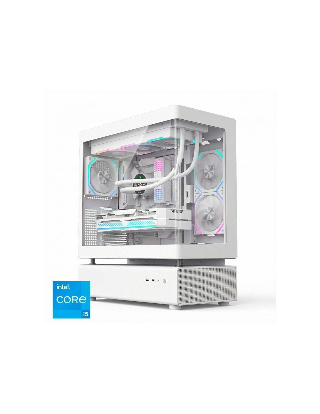 ORDENADOR GAMING N80 WHITE RGB I5 14600K/32 DDR5/1TB NVME/WIFI/REF.LIQ/800W