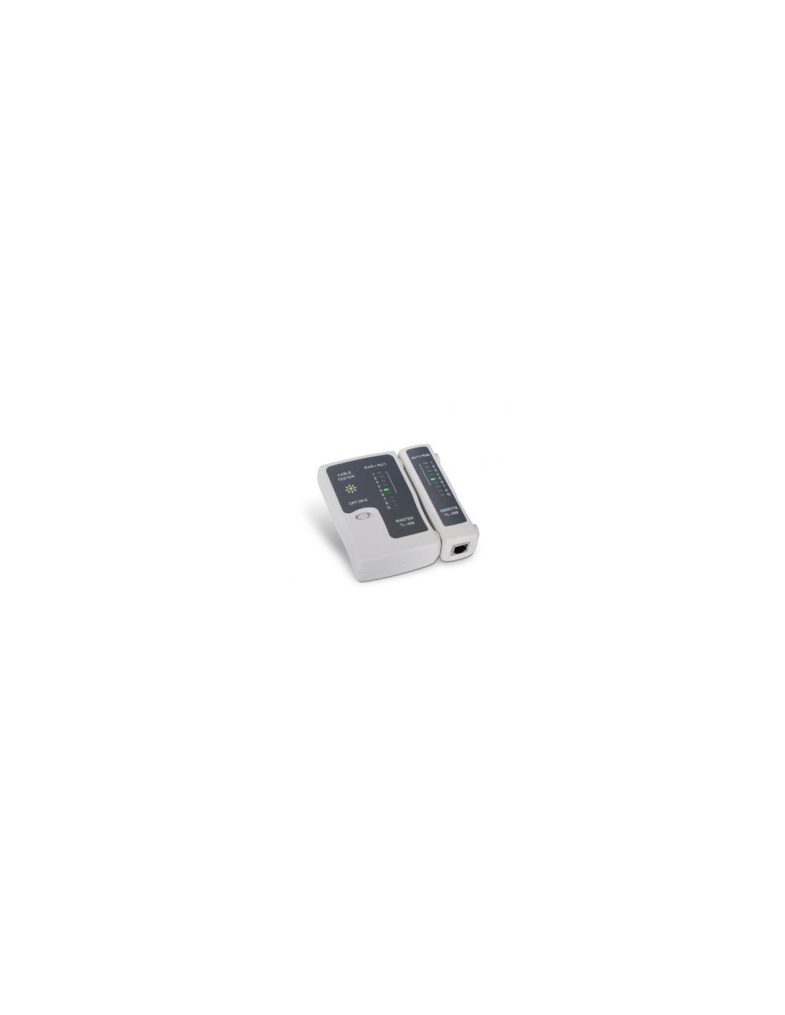 TESTER AISENS PARA CABLE RJ11 RJ12 RJ45 INCLUYE FUNDA PROTECCION A142-0312
