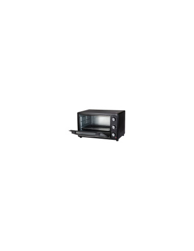 HORNO DE SOBREMESA JATA 1500W CAPACIDAD 36L FUNCION GRILL ROTISSERIE CONVECCION INDICADOR LUMINOSO TEMPORIZADOR DE 60 MIN HN936