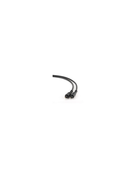 CABLE AUDIO OPTICO GEMBIRD TOSLINK A TOSLINK 1 METRO NEGRO CC-OPT-1M