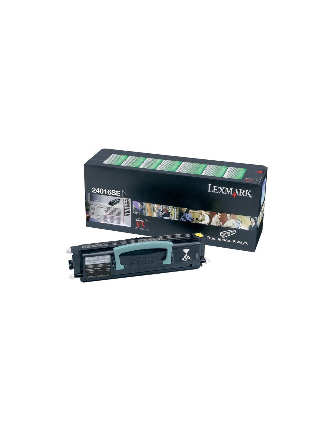 TONER LEXMARK ORIGINAL 1PIEZA NEGRO 24016SE