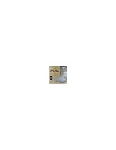 LAMPARA DE TECHO MUVIT IOT WIFI 18W 1400LUM COMPATIBLE CON ASISTENTE DE VOZ BLANCO MIOCLA001