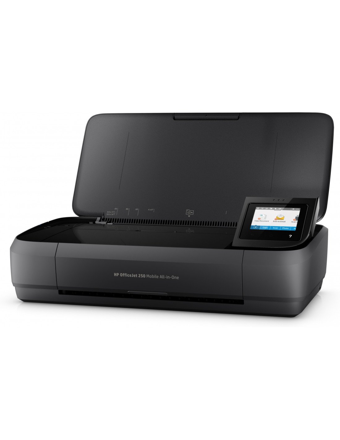 IMPRESORA PORTATIL HP OFFICEJET 250 MOBILE INYECCION TINTA USB WIFI BLUETOOTH NEGRO CZ992A