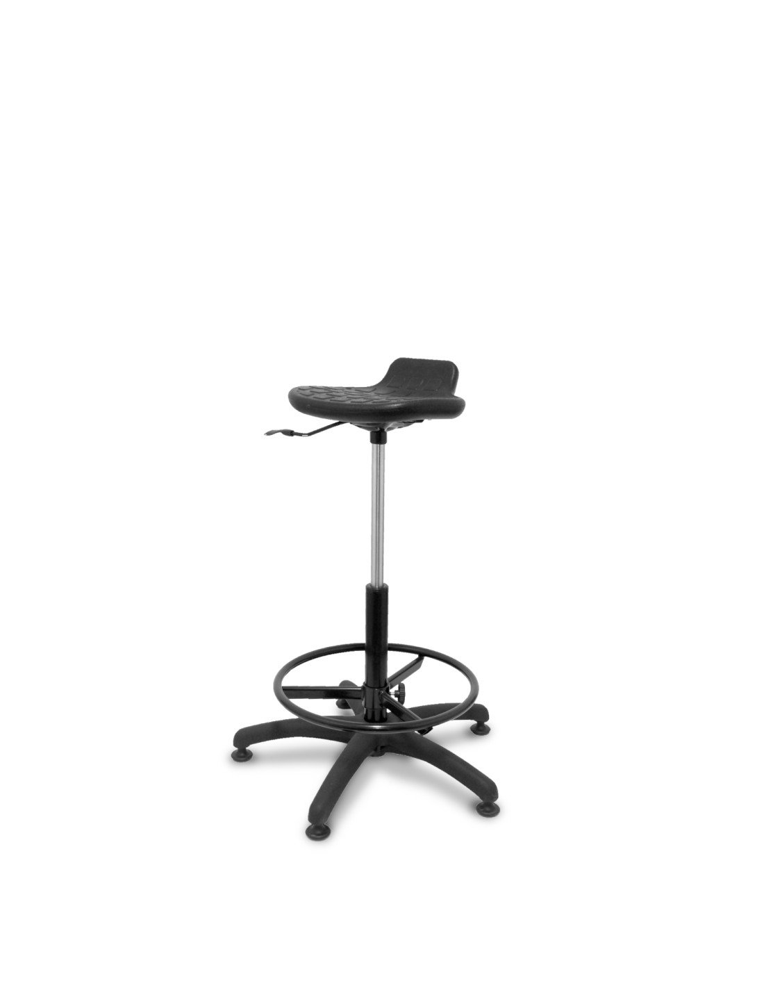 TABURETE MOLINAR CON TOPES NEGRO 315