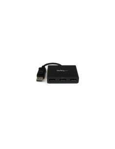 StarTech.com Concentrador MST - DisplayPort a 3x DisplayPort Negro