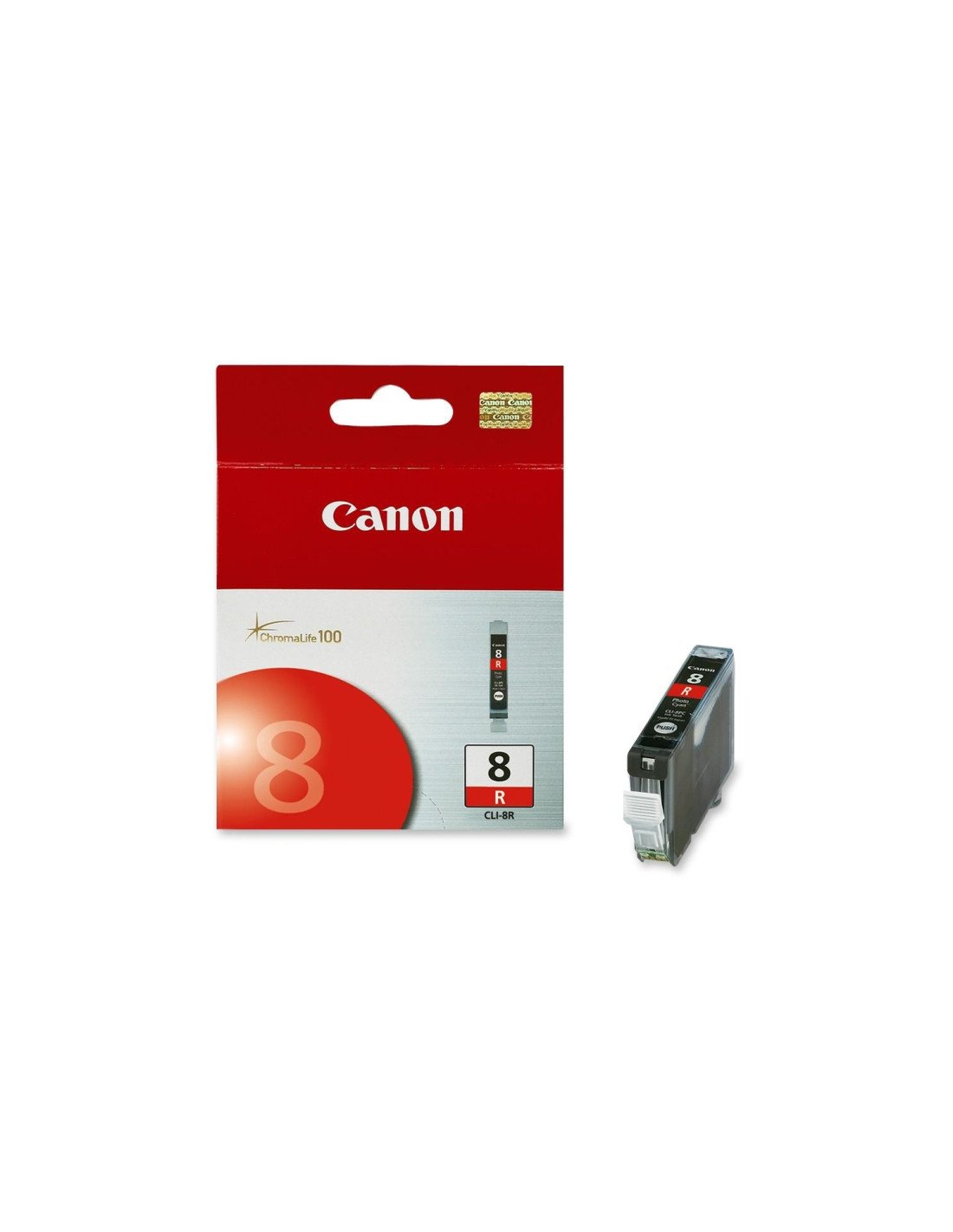 Canon CL-8 cartucho tinta original CLI-8R Rojo