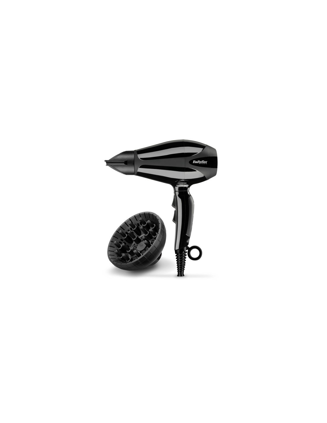 Secador de pelo babyliss compact pro 2400w tecnologia ionic motor ac pro negro 6715DE