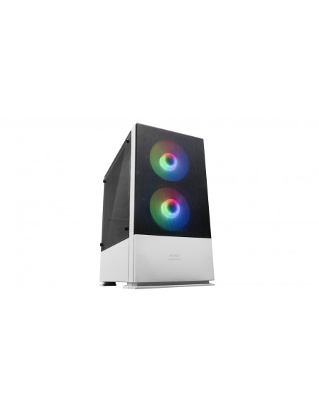 Mars Gaming MCZW, Caja PC Compacta Premium, MicroATX, Panel+Frontal