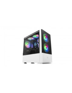 Mars Gaming MCZW, Caja PC Compacta Premium, MicroATX, Panel+Frontal 2