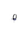 Auriculares sony con microfono integrado jack 3.5mm azul MDRZX310APL