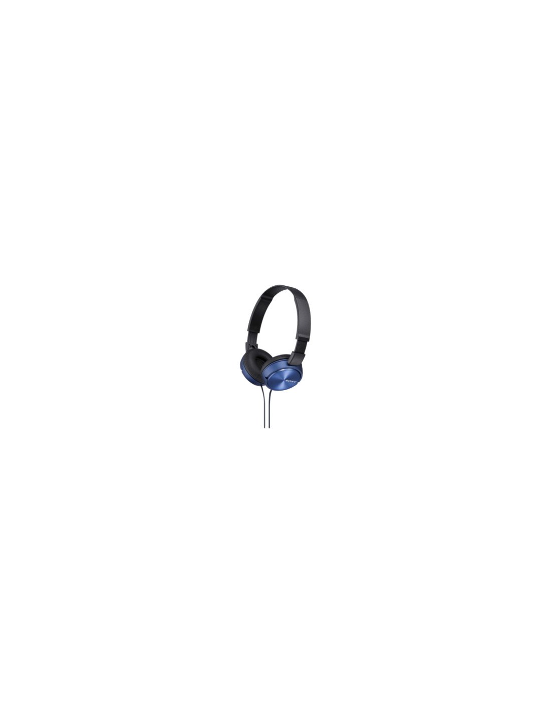 Auriculares sony con microfono integrado jack 3.5mm azul MDRZX310APL
