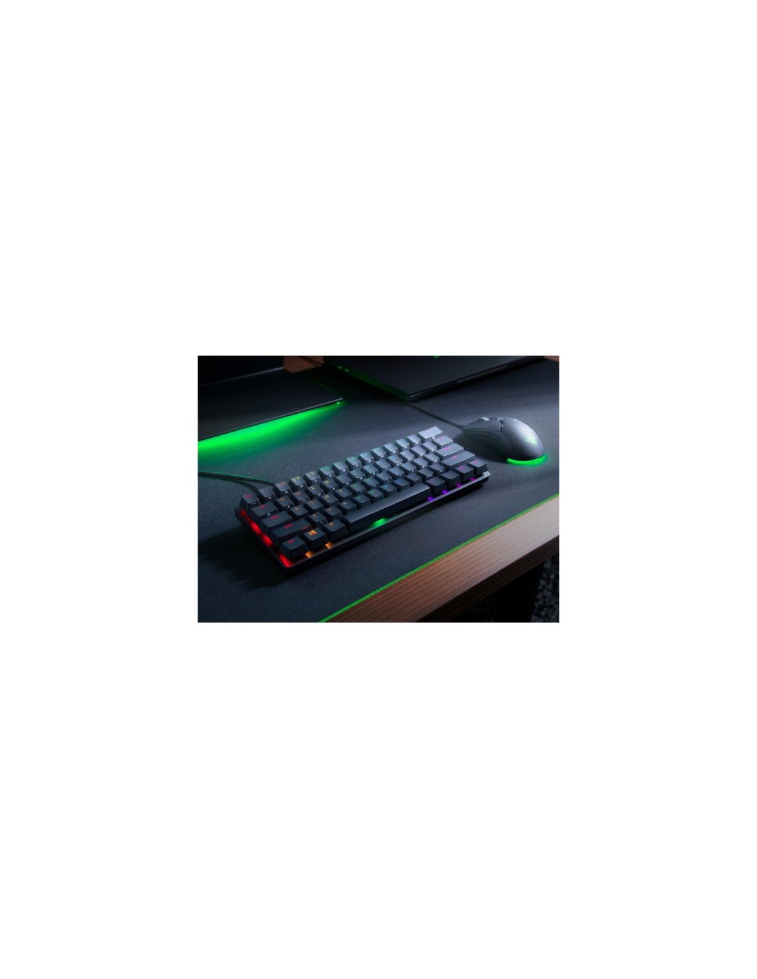 Mini teclado razer huntsman usb qwerty internacional de EE.UU negro RZ03-03390200-R3M1